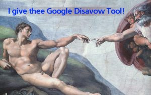 google disavow tool